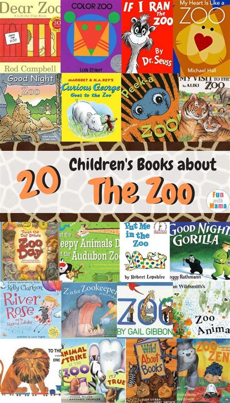 20 Zoo Books For Kids Zoo Book Zoo Activities Zoo Animal Activities