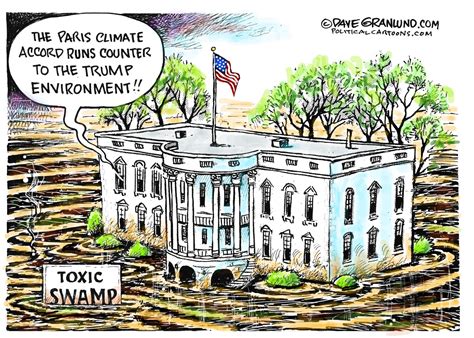 Drawn To The News 12 Cartoons On Donald Trumps Climate Decision