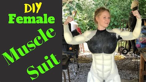 They are at no cost to you and simply aide in my craftiness. Female Muscle Suit | DIY - YouTube