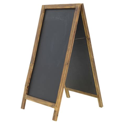 Wooden A Frame Chalkboard 47h