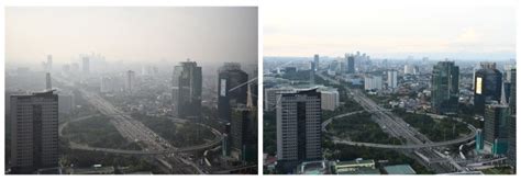Tingkat Polusi Udara Jakarta Sedang Antara Foto