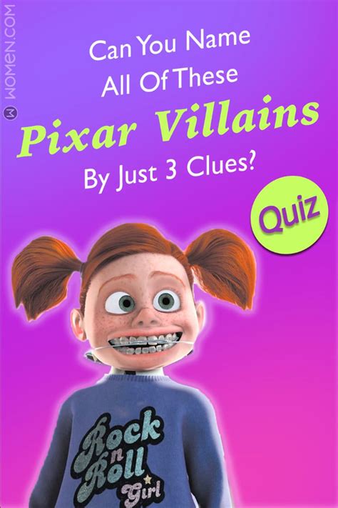 Pixar Quiz Can You Name All Of These Villains By Just 3 Clues Artofit