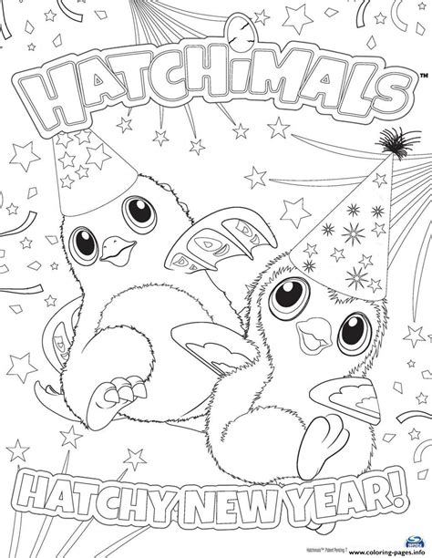 Hatchimals coloring pages free printable.hatchimals is a line of robotic toys produced by spin master. Pin von Crafty Annabelle auf Hatchimales Printables ...