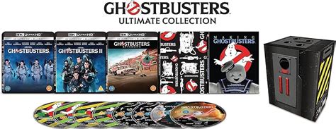 Ghostbusters Ultimate Collection 4k Blu Ray Boxset Ma