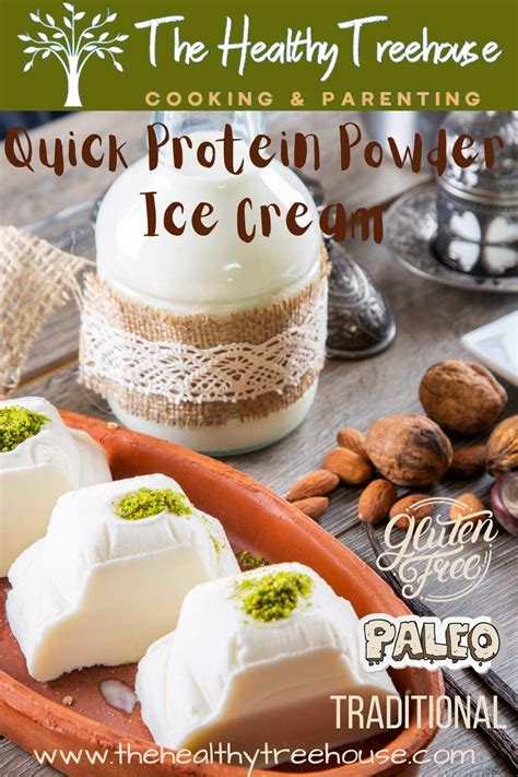 Quick Protein Powder Ice Cream Recipe The Healthy Treehouse