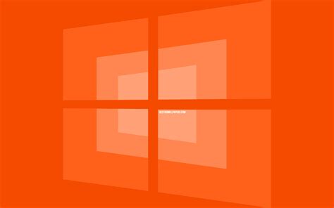 Orange Windows 10 Wallpapers Wallpaper Cave