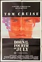 All About Movies - Born On The Fourth Of July Poster Original One Sheet ...