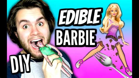 Diy Edible Barbie Doll Eat Barbies Eatable Chocolate Barbie Dolls