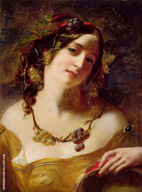 A Bacchante By William Etty Oil Painting Reproduction