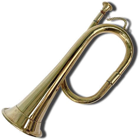 Solid Brass Bugle Small Civil War Stuff