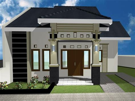 Desain rumah 3 kamar ada teras kamar, via www.gowild.cn. 200+ Contoh Gambar Model Desain Rumah Minimalis Idaman ...