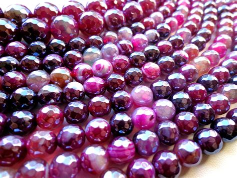Natural Gemstone Mystic Botswana Beads 681012mm Beads Full Etsy