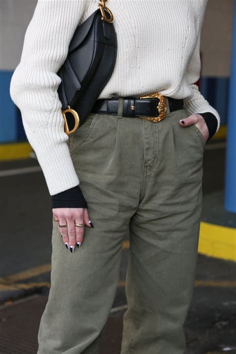 How To Wear A Belt How To Wear A Belt Outfit Ideas Popsugar