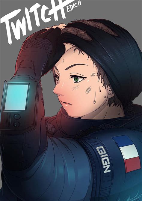 Twitch In R6 Siege By Edich Art On Deviantart