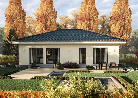 Das kürzel dfh steht für die deutsche fertighaus holding ag und repräsentiert das größte. ComfortStyle 11.01 W Bungalow - Fertighaus bauen mit massa ...