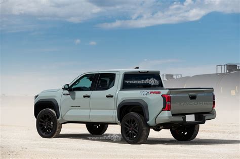 2024 Toyota Tacoma Gets Rendered Into Reality Carscoops