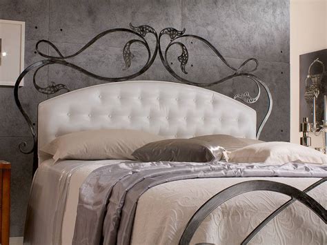 See more ideas about iron bed, wrought iron bed, bed. Infabbrica Ethos wrought iron bed with tufted headboard ...