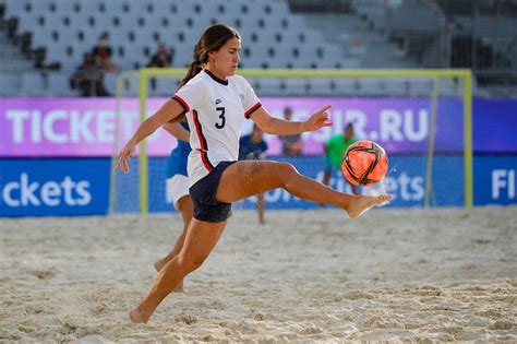 U S Womens Beach Soccer National Team Hold An Player Training Camp