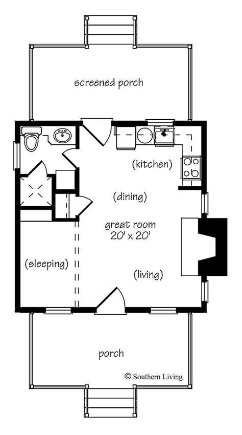 Friendly spacious small house floor plan map and design your house perfect. one bedroom house plans | Home Plans HOMEPW24182 - 412 ...