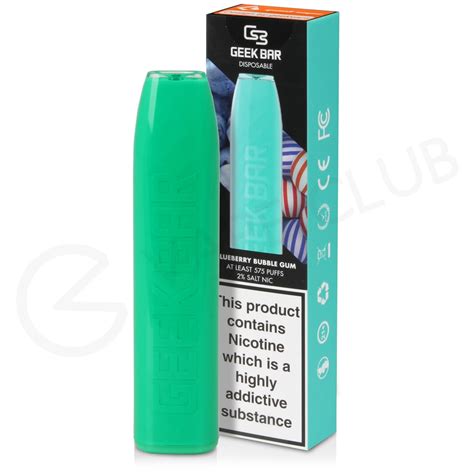 Blueberry Bubblegum Geek Bar Disposable Vape