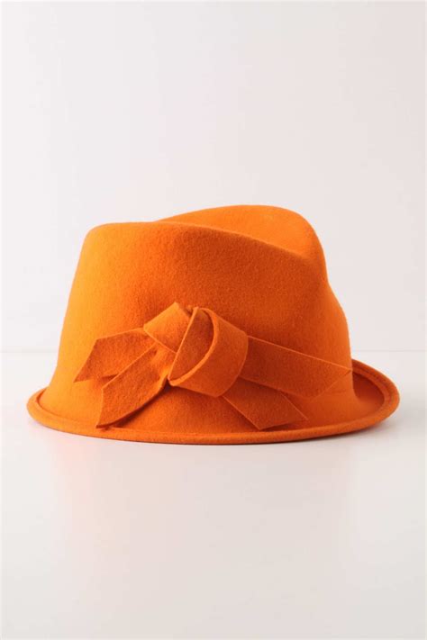 Anthropologie Orange Hats Orange Shades Of Orange