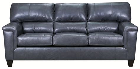 Birch Creek Gray Fog Leather Sofa By Lane Home Furnishings At Royal