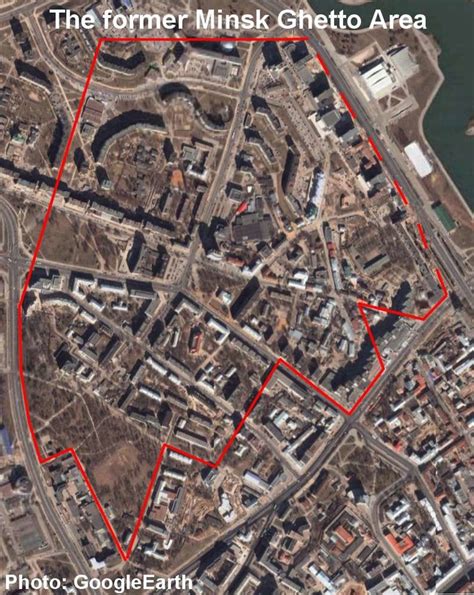 Location Minsk Ghetto