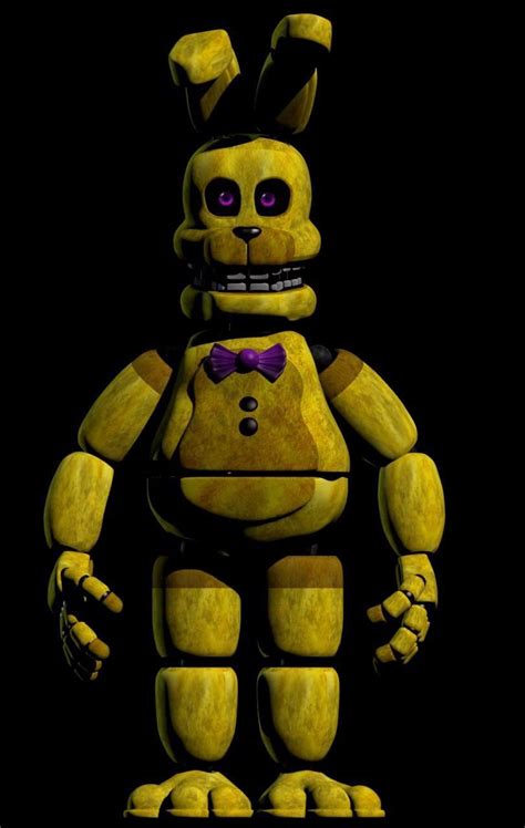 Springbonnie My Blender Model Rfivenightsatfreddys