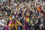 More than 100,000 people gathered in Brussels for the Pride Festival ...