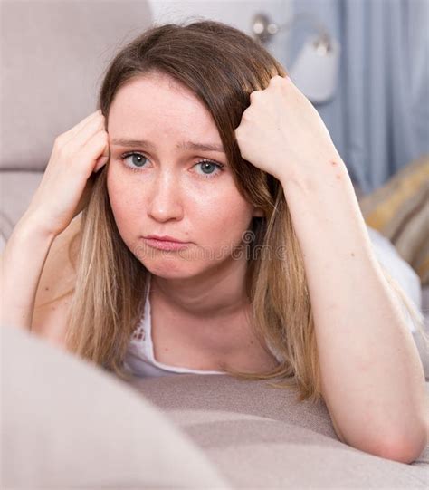 girl is bored at lonely stock image image of portrait 234720927