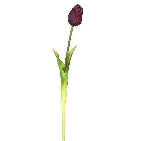 Vickerman 19 Artificial Purple Tulip Stem 3 Per Pack