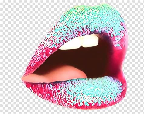 Lip Pink Glitter Mouth Magenta Nail Jaw Transparent Background Png