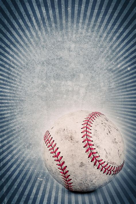 Check spelling or type a new query. Vintage Baseball And Blue Background Stock Photo - Image ...