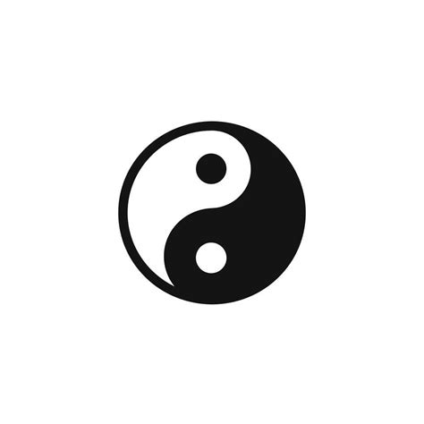 Yin Yang Set Of 2 Tattoo Icon