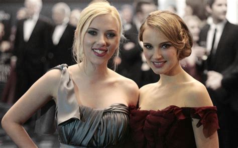 Natalie Portman And Scarlett Johansson Scarlett Johansson Natalie