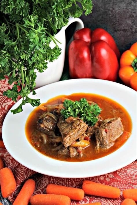 Beef stew is on the menu. Stovetop Beef Stew - Quick & Easy - Sweet and Savory Meals