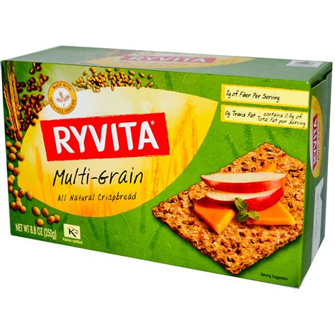 Ryvita All Natural Crispbread Multi Grain 88 Oz 250 G Iherb