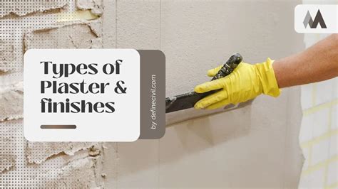 Types Of Plaster And Finishing For Walls Interior Definecivil