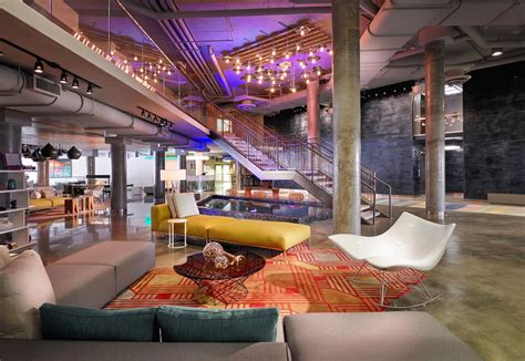 Aloft South Beach Lobby Interiors Luxury Dining Room, Luxury Kitchen