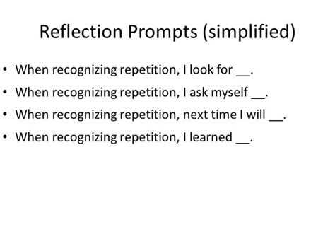 Recognizing Repetition by Eduplanet21 Content