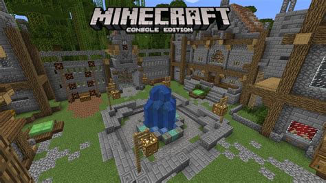 Minecraft Console Edition Original Mini Game Lobby Showcase And Secrets