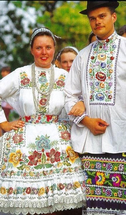 Vajdasági Szlovák Népviselet Hung Folk Hungarian Embroidery
