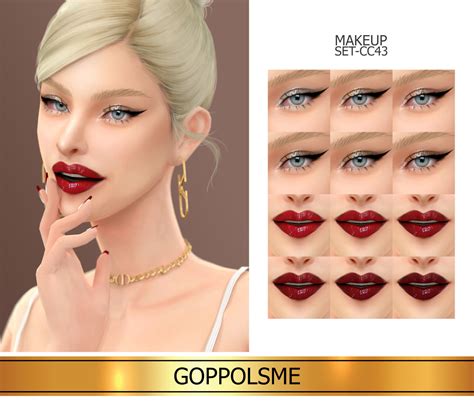 Goppols Me Gpme Gold Makeup Set Cc43 Download At Goppolsme
