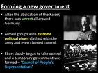 PPT - The Creation of the Weimar Republic PowerPoint Presentation, free ...