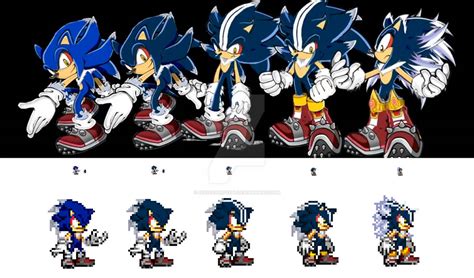 Sonic Fase 4 Ssxu Sprites Design To The Final By Guidosorf1234 On