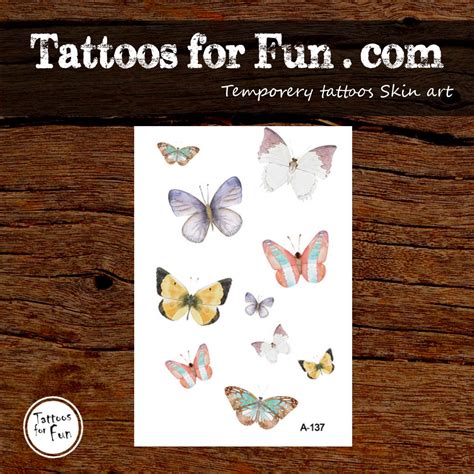 Butterfly Temporary Tattoo Tattoos For Fun