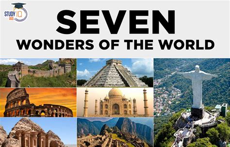 Wonders Of The World List New And Old Wonders Details