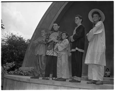 Performers At The West Park Band Shell July 1942 Ann Arbor District