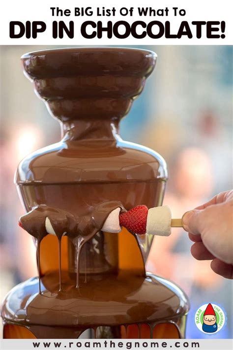 What To Dip In Chocolate Fountain All You Need To Know