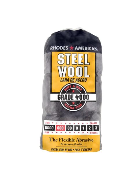 Rhodes American 000 Extra Fine Steel Wool 12 Pack